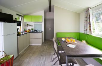 Mobil-home Évasion camping La Mignardière Châteaux de la Loire