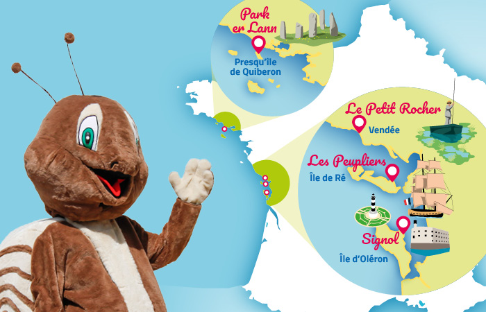 Destinations vacances en camping