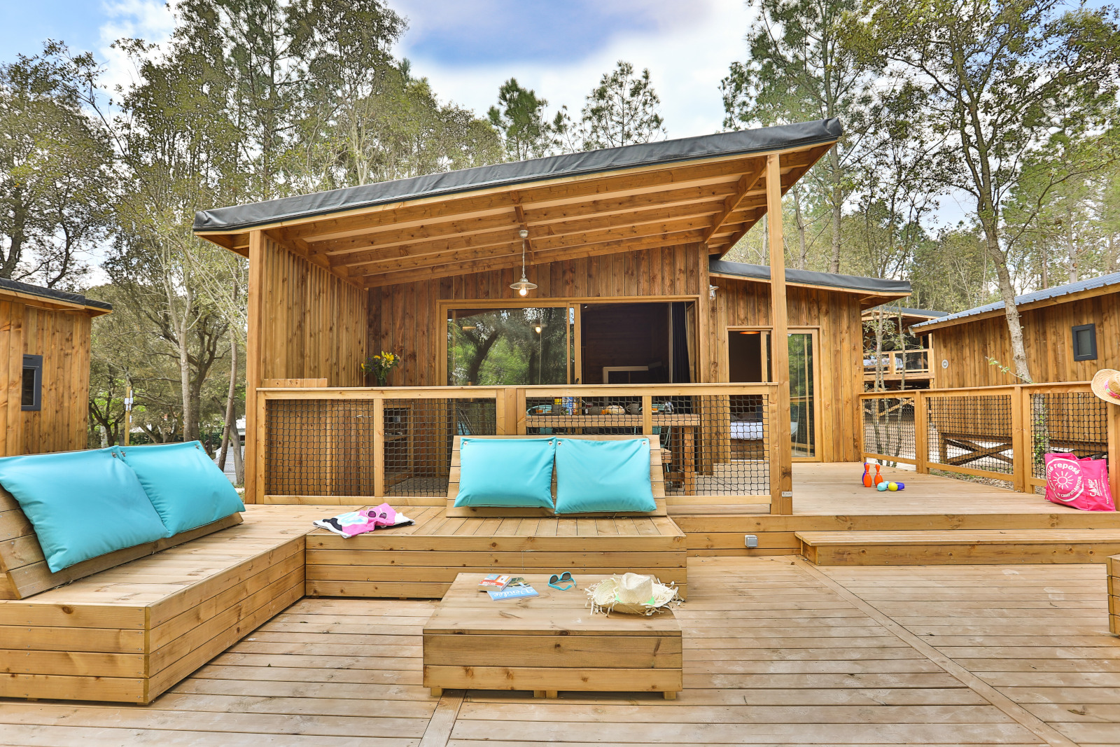 Lodge camping Le Petit Rocher en Vendée