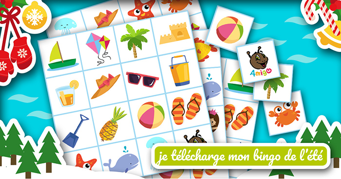 Calendrier de l'Avent Oléla - Bingo de l'été