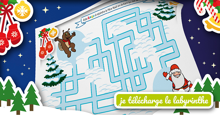 Calendrier de l'Avent Oléla - Labyrinthe de Noël