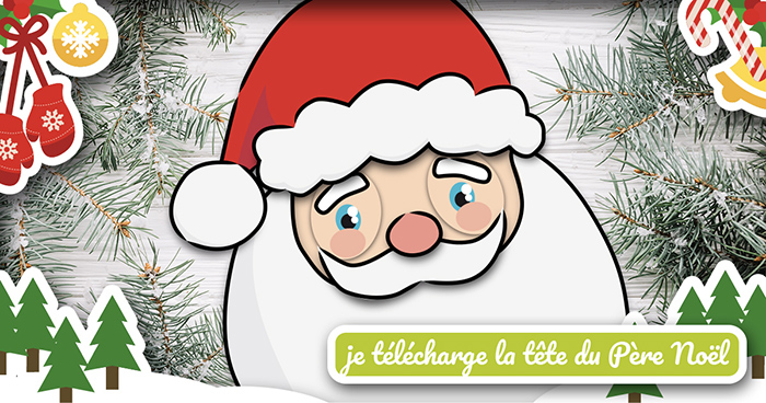 Calendrier de l'Avent Oléla - Tête Père Noël