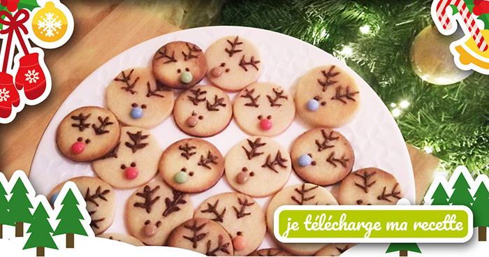 Calendrier de l'Avent Oléla - Recette sablés