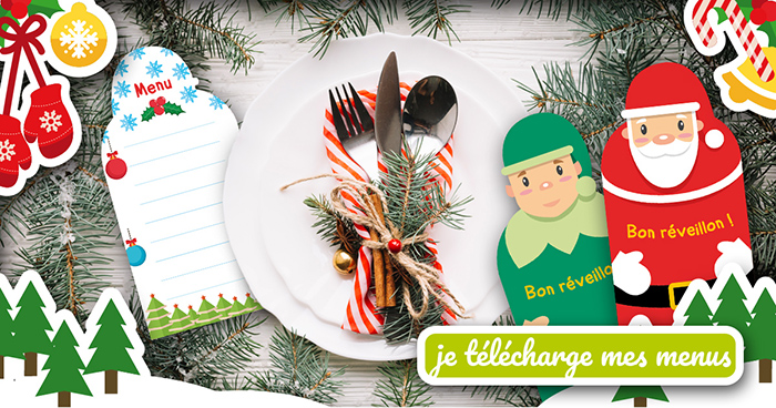 Calendrier de l'Avent Oléla - Menu réveillon de Noël