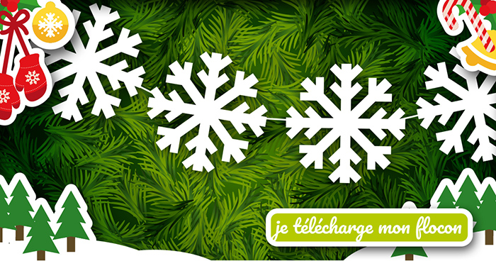 Calendrier de l'Avent Oléla - Flocon de neige