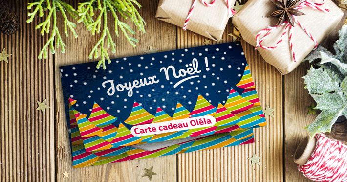 Carte cadeau Oléla - Noël