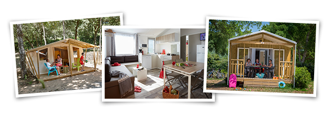 Hébergements La Baule camping Le Bois d'Amour