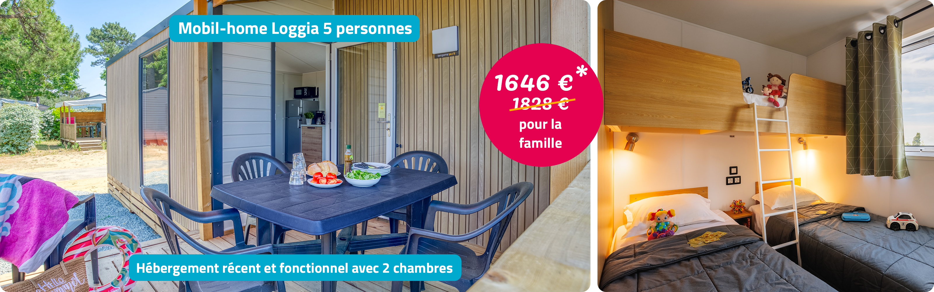 mobil-home Loggia 5 personnes