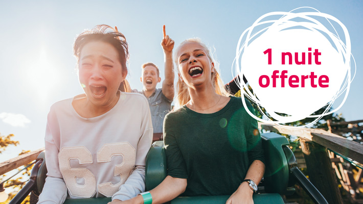 Nuit offerte en camping proche parcs d'attractions