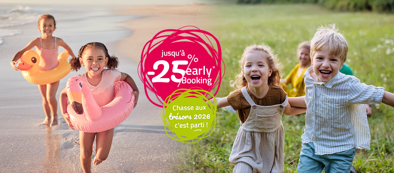 Promotions vacances camping Early Booking 2026