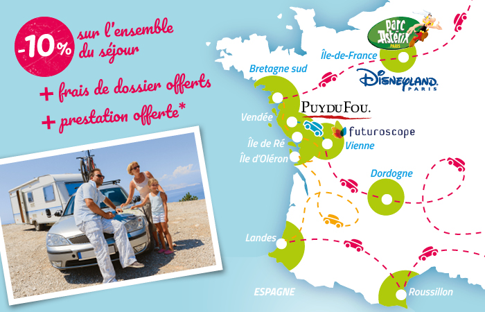 Séjour étape campings Oléla