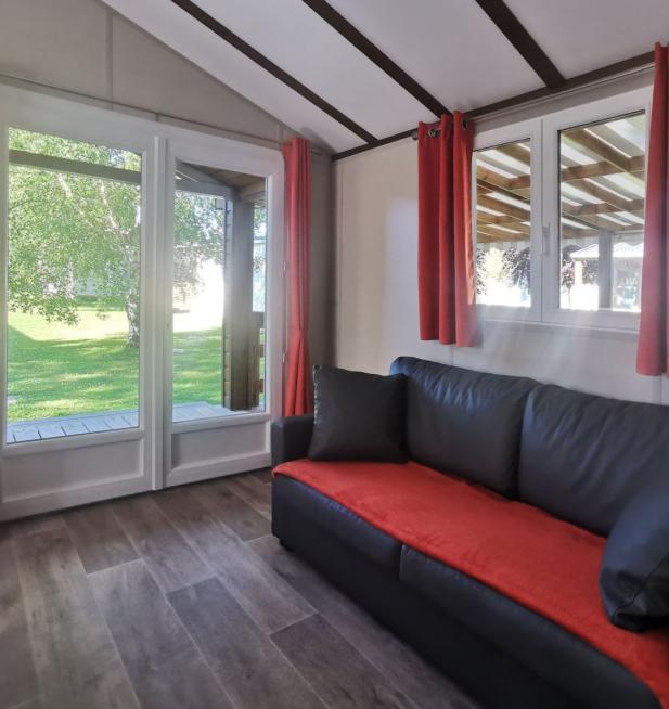 Chalet Vanille camping Les Chalands Fleuris