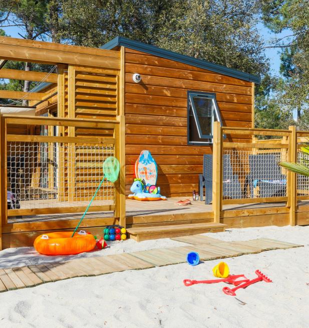 Cottage Prestige avec jacuzzi privatif camping Signol