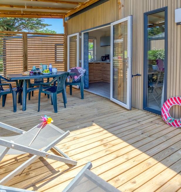 Mobil-home Clim Trio camping Park er Lann