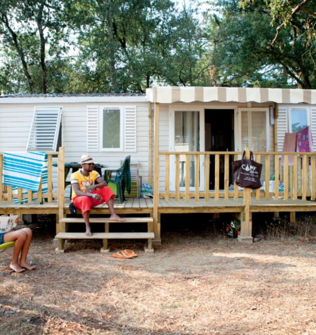 Mobil-home Famille Éco camping Signol