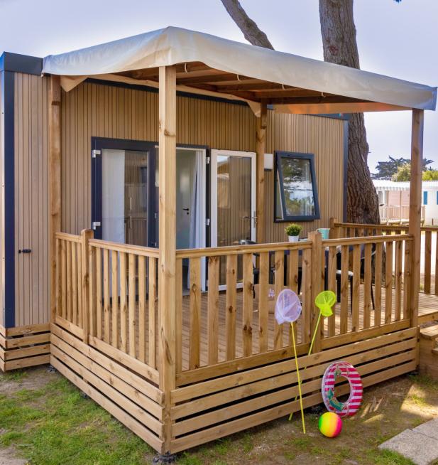 Mobil-home Vénus camping Park er Lann