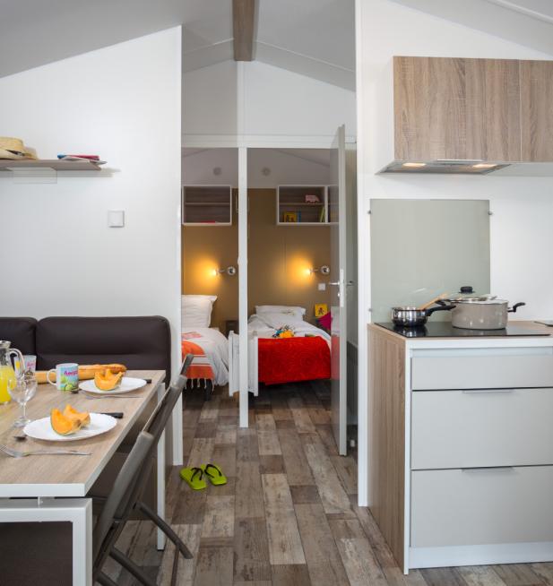 Chambre mobil-home Palma 4 personnes