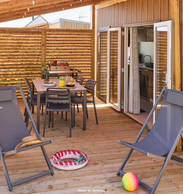 Mobil-home Clim terrasse