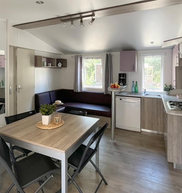 Mobil-home Famille Éco camping Signol