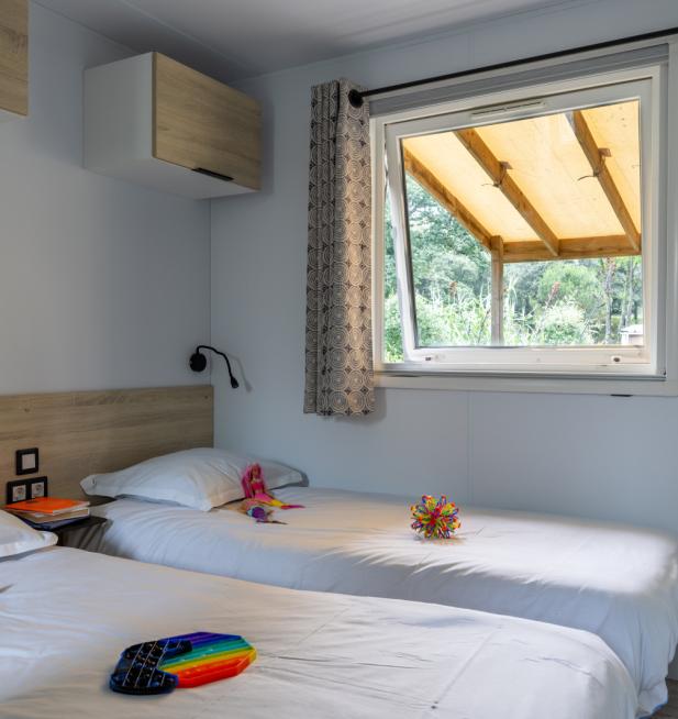 Chambre mobil-home Clim Suite Duo