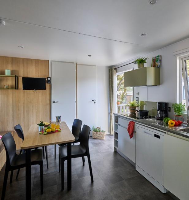 Mobil-home Famille camping Signol