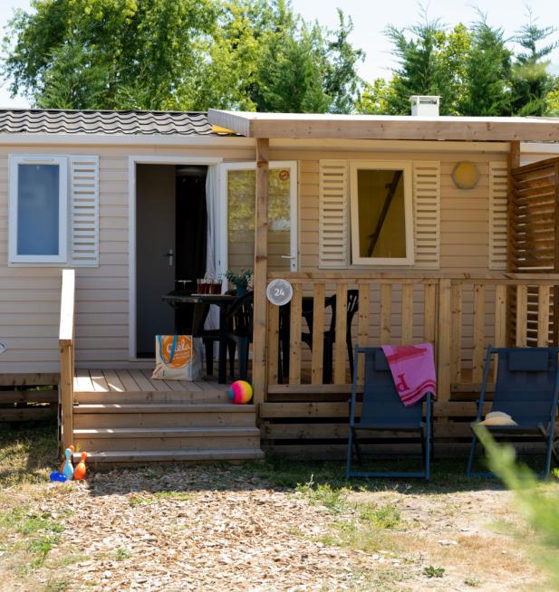 Mobil-home Riviera camping La Mignardière