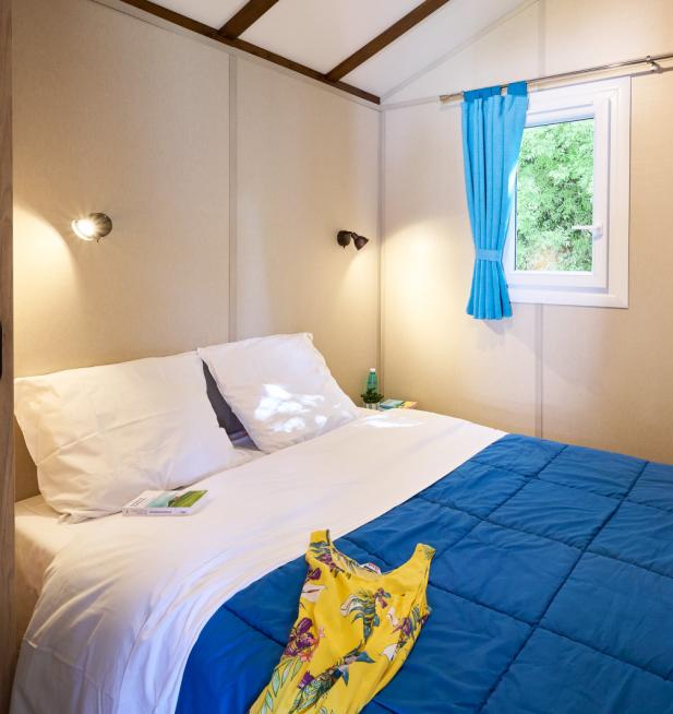 Chalet Vanille camping Les Chalands Fleuris