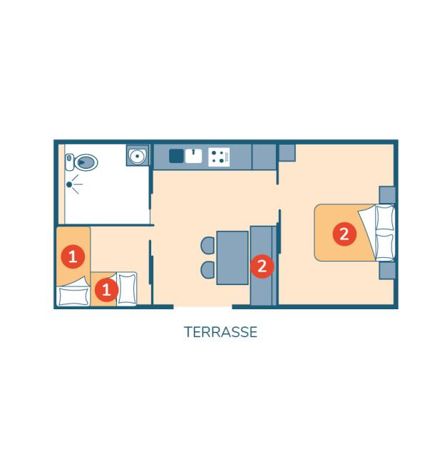 Plan mobil-home Personnes à Mobilité Réduite