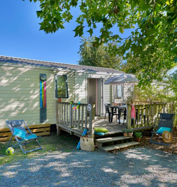 Mobil-home Atlantique camping La Mignardière