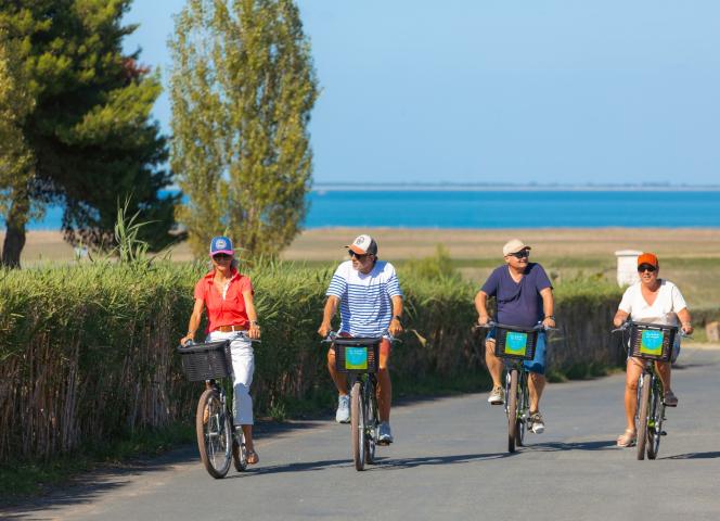 Vélos camping Les Peupliers