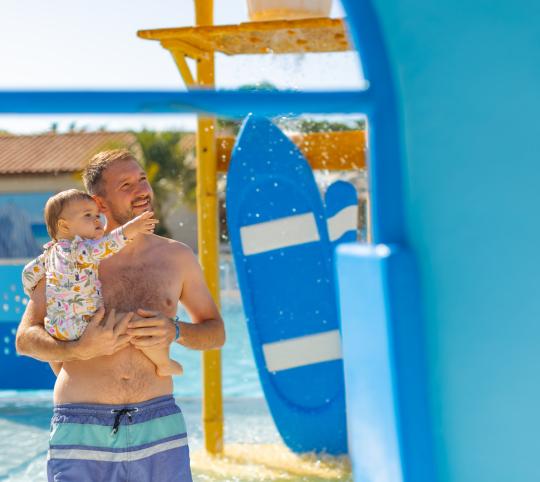 Vacances en camping avec bébé