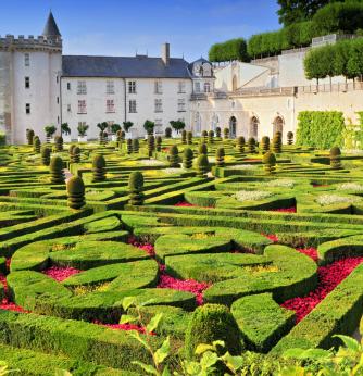Château et jardins de Villandry proche camping La Mignardière