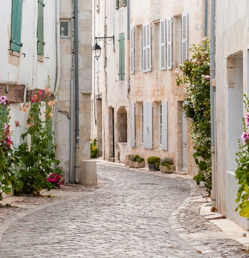 Ruelles de l'ile de Ré