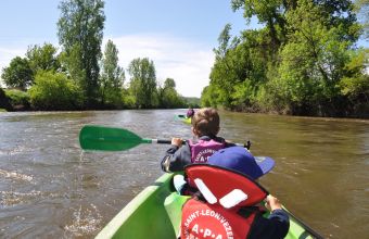 Canoë, kayak sur la Dordogne