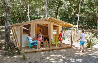 Tente Natura camping Le Boudigau