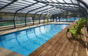 Piscine couverte chauffée | Camping La Rivière