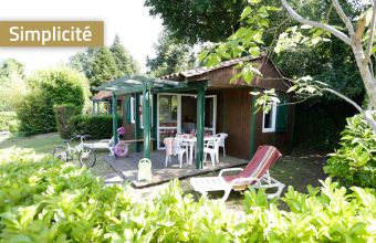 Chalet Azur camping Les Granges Simplicité