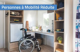 Mobil-home Personnes à mobilité réduite camping Les Granges