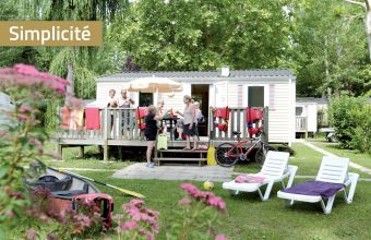 Mobil-home Supernova camping Beau Rivage Simplicité