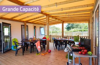 Mobil-home Tribu camping Les Granges Grande Capacité