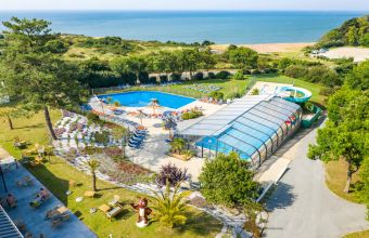 Camping de L'Eve Bretagne Sud accès direct plage