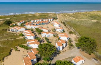 Village vacances Le Petit Bec en Vendée vue aérienne