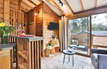 Cocoon Lodge camping Le Petit Rocher en Vendée