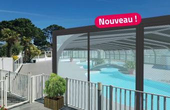 Piscine couverte et chauffée camping Park Er Lann Presqu'île de Quiberon
