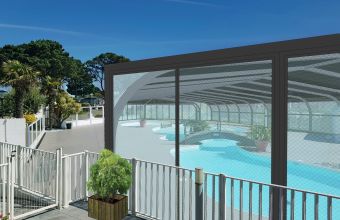 Piscine couverte et chauffée camping Park Er Lann Presqu'île de Quiberon 