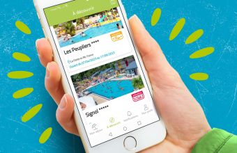 Application mobile vacances campings Oléla