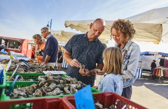 Marché camping Park er Lann