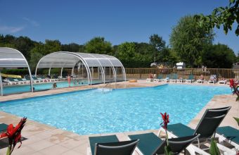 Camping la Mignardière - Destination Châteaux de la Loire - Piscine extérieure