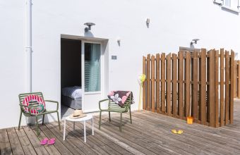 Chambre Double Terrasse hôtel Esperanza Noirmoutier