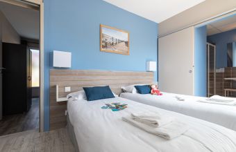 Chambre Twin Terrasse hôtel Esperanza Noirmoutier